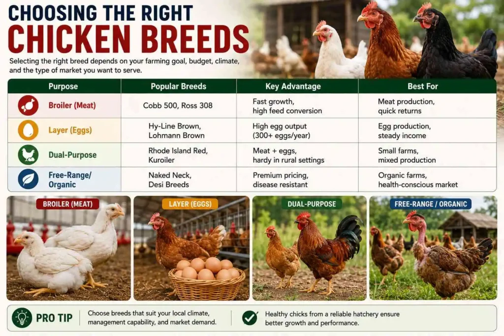 Chicken breeds