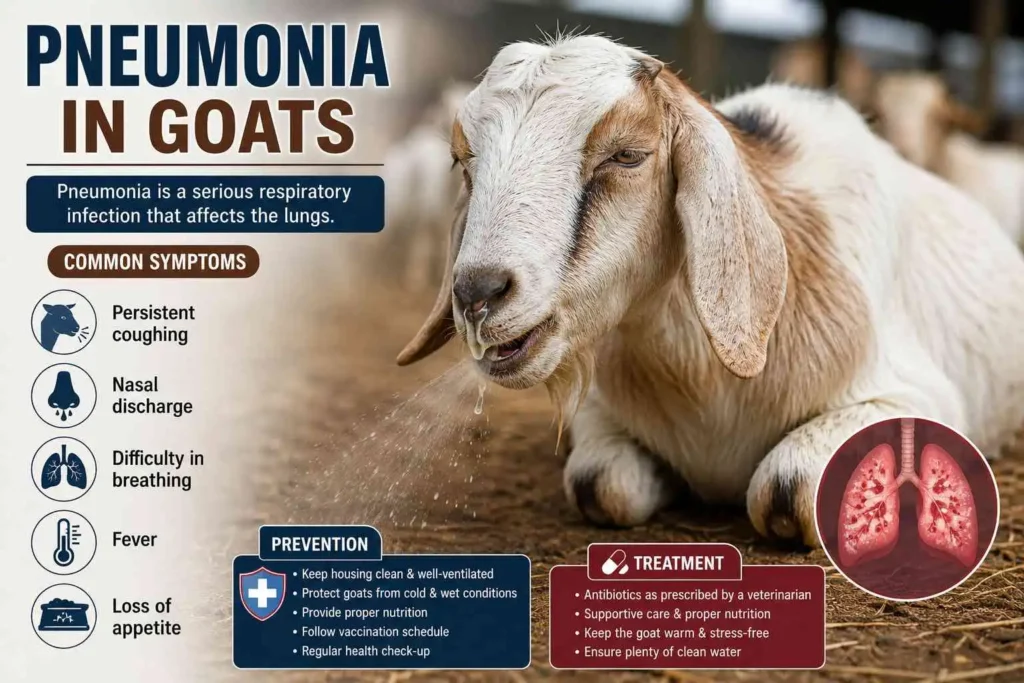  Pneumonia in Goats