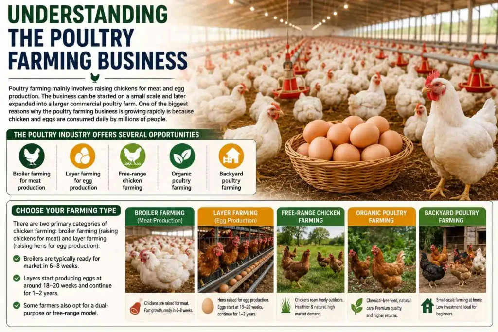 Shelter for poultry farming