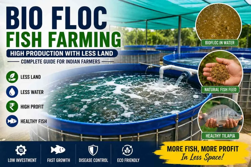 Bio Floc Fish Farming in India