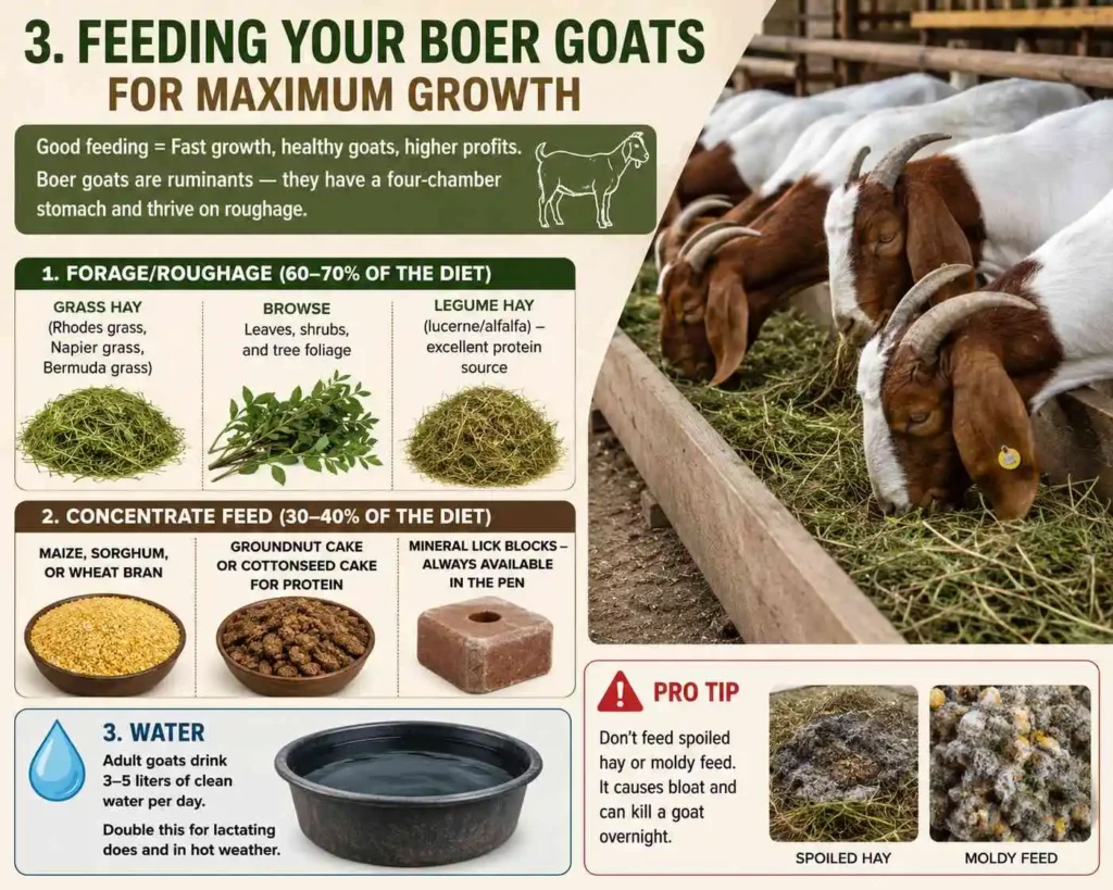 Feeding Your Boer Goats