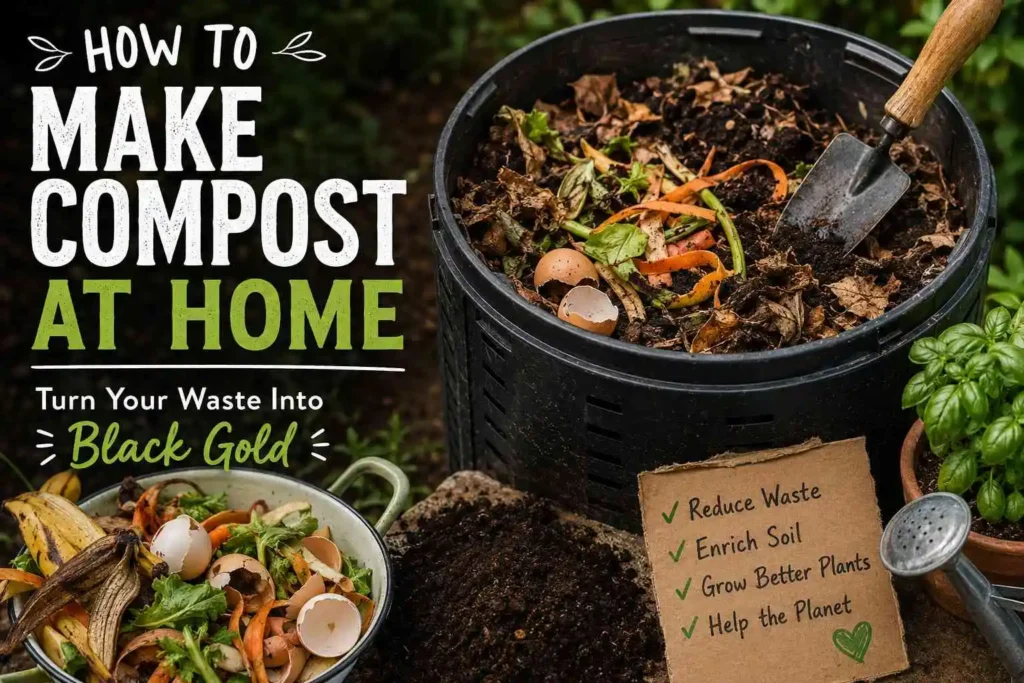 How to Make Compost at Home | Easiest Method