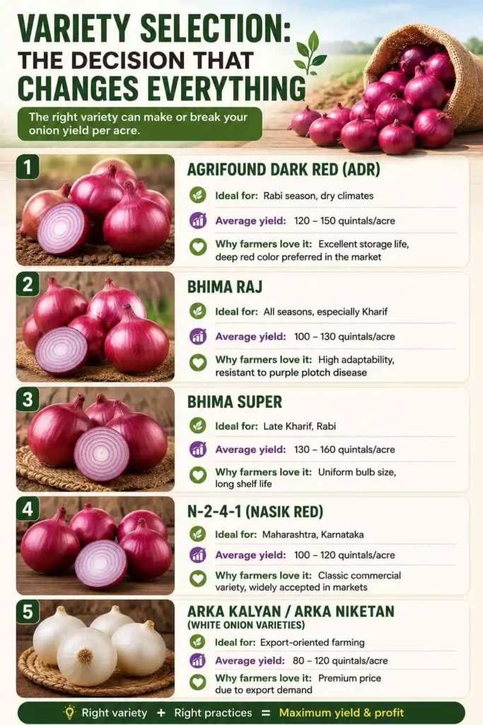 Best Onion Varieties