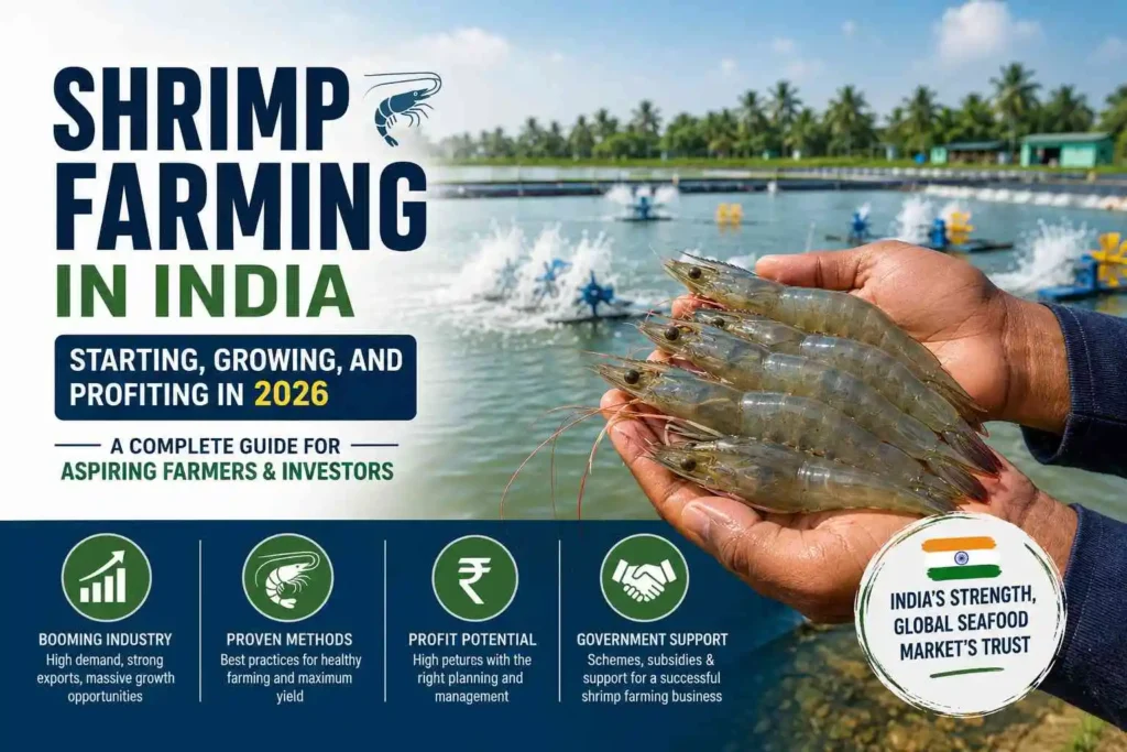 Shrimp Farming in India: Starting, Growing, and Profiting in 2026
