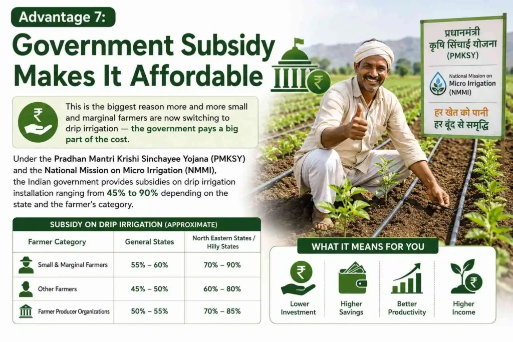 Advantage 7: Government Subsidy Makes It Affordable