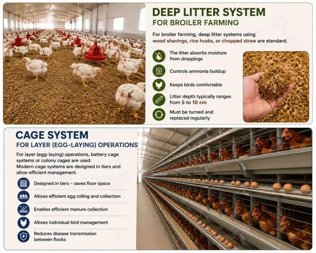 Types of Poultry Housing