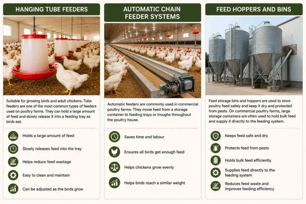Feeding Equipment for poultry farming
