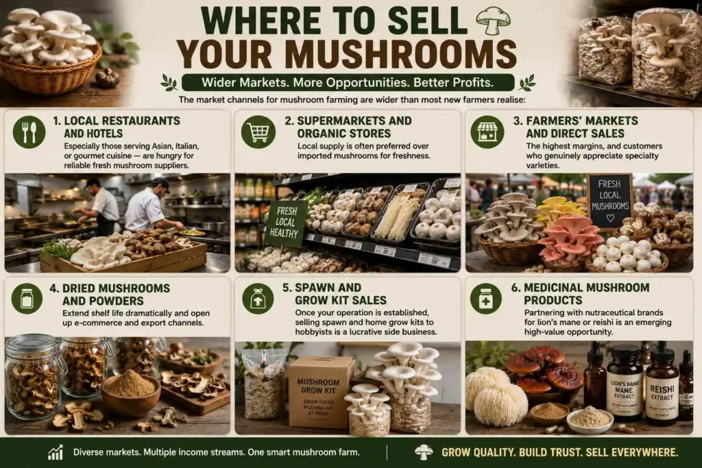 Where to Sell Your Mushrooms