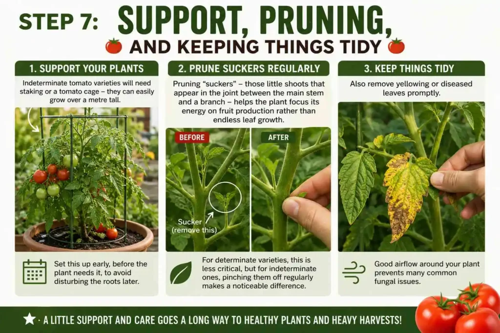 Support, Pruning, and Keeping Things Tidy