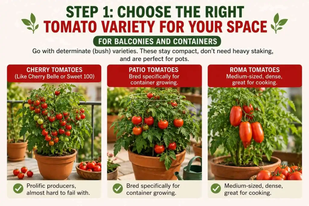 Choose the Right Tomato Variety for Your Space