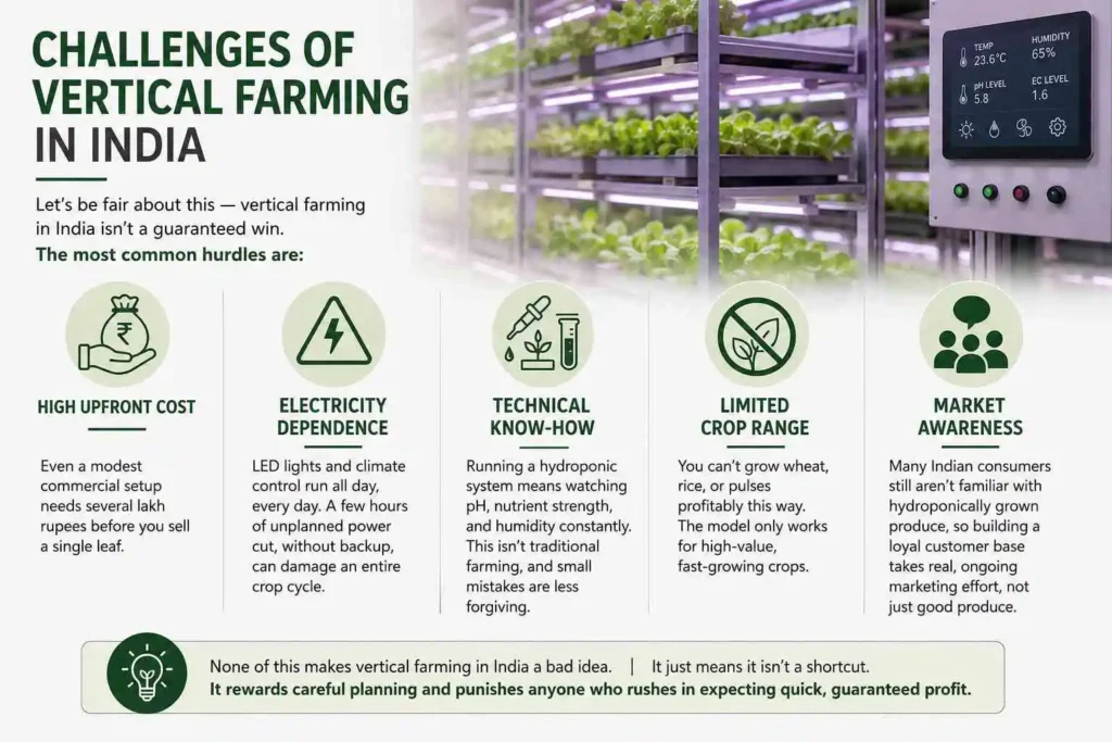 Challenges of Vertical Farming in India