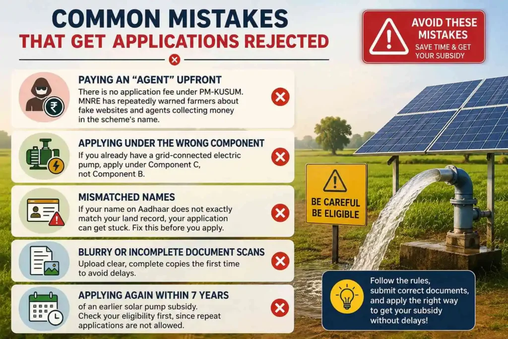 Common Mistakes That Get Applications Rejected