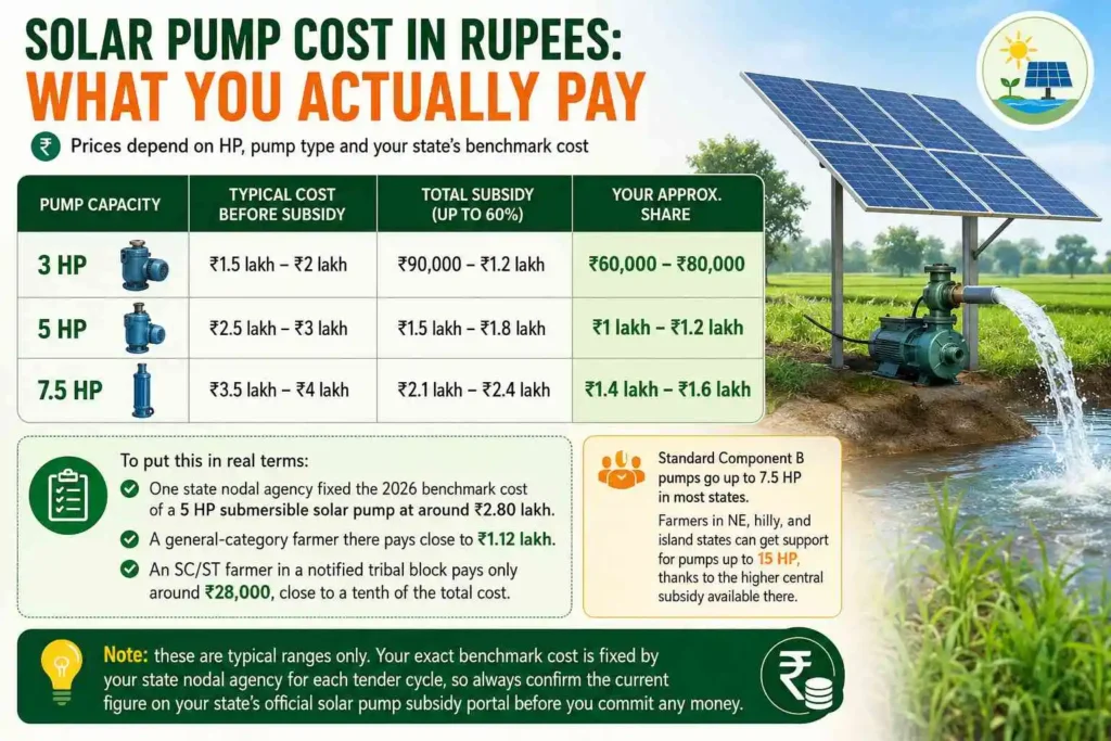 Solar Pump Cost in Rupees: What You Actually Pay