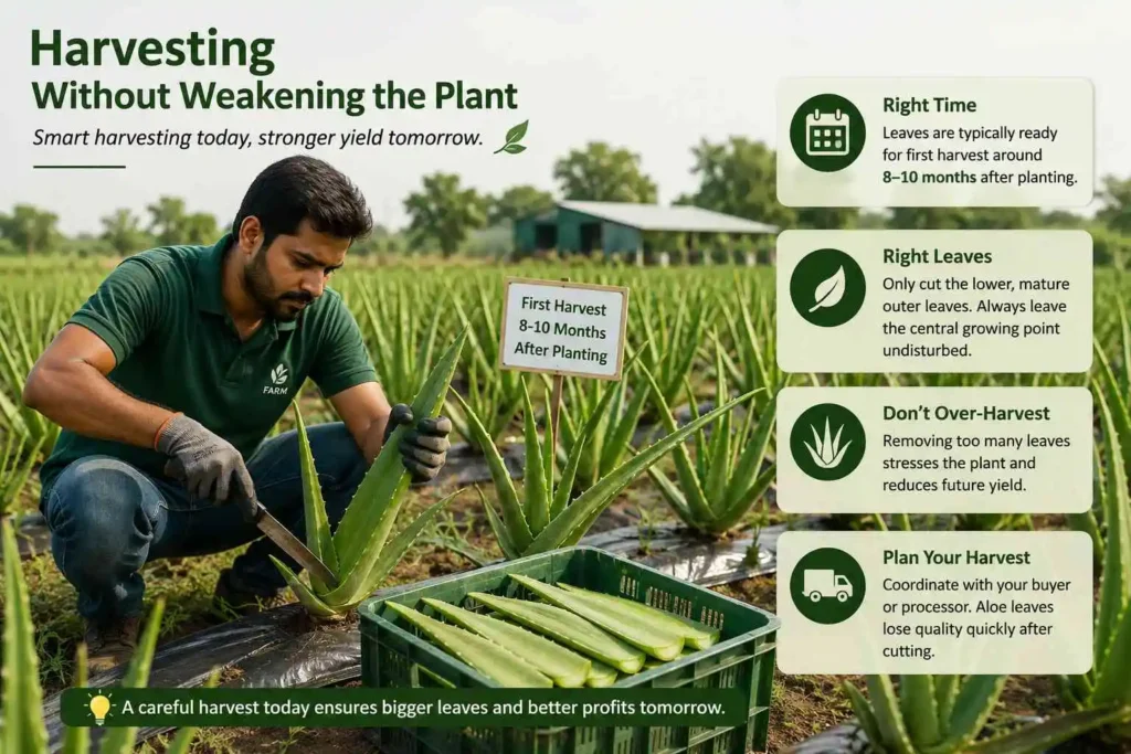 Harvesting Without Weakening the Plant