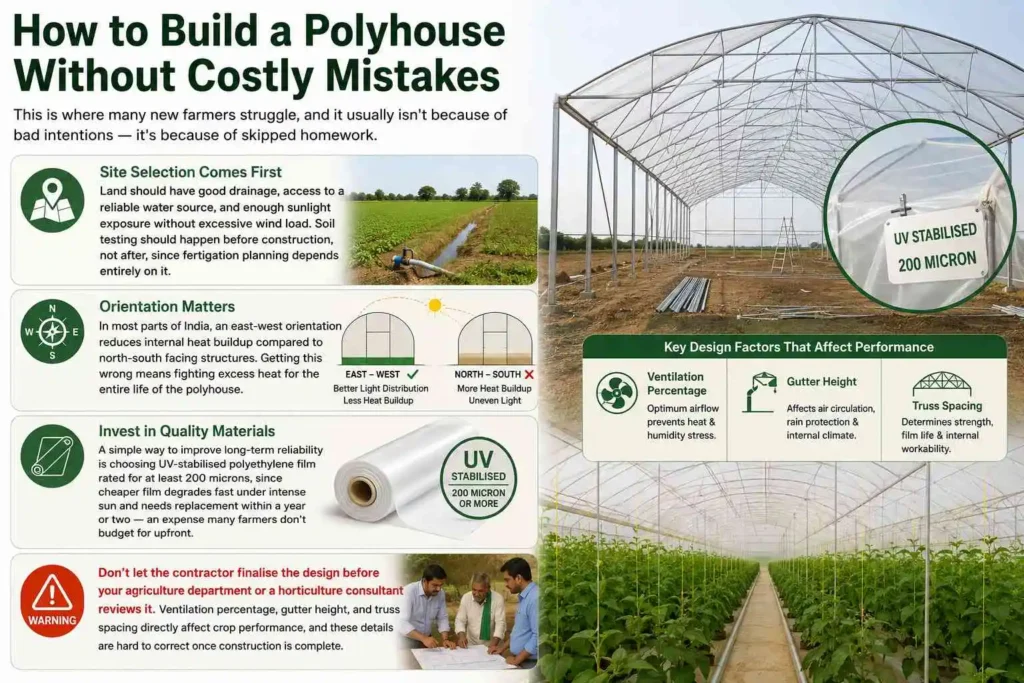 How to Build a Polyhouse Without Costly Mistakes