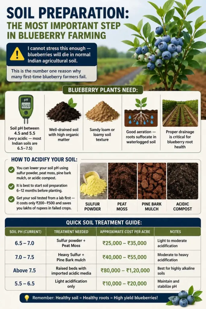 Soil Preparation: The Most Important Step in Blueberry Farming