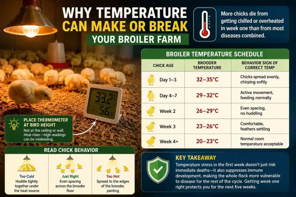 Why Temperature Can Make or Break Your Broiler Farm