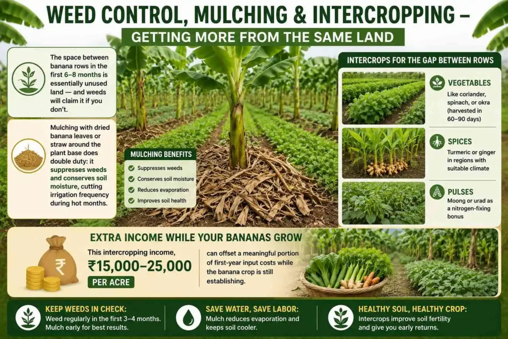 Weed Control, Mulching, and Intercropping — Getting More From the Same Land