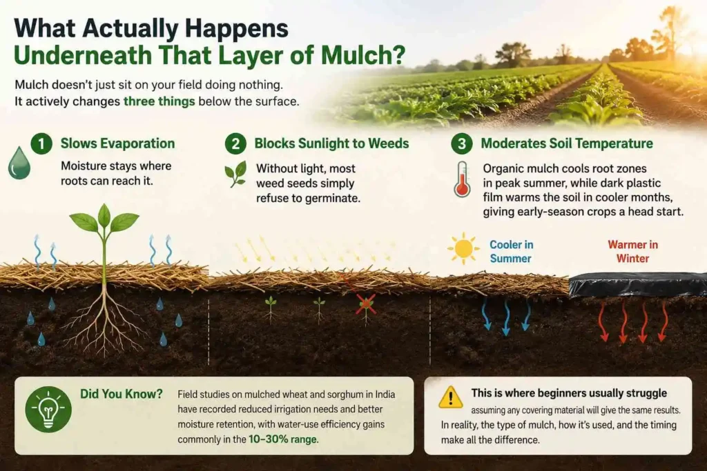 What Actually Happens Underneath That Layer of Mulch?