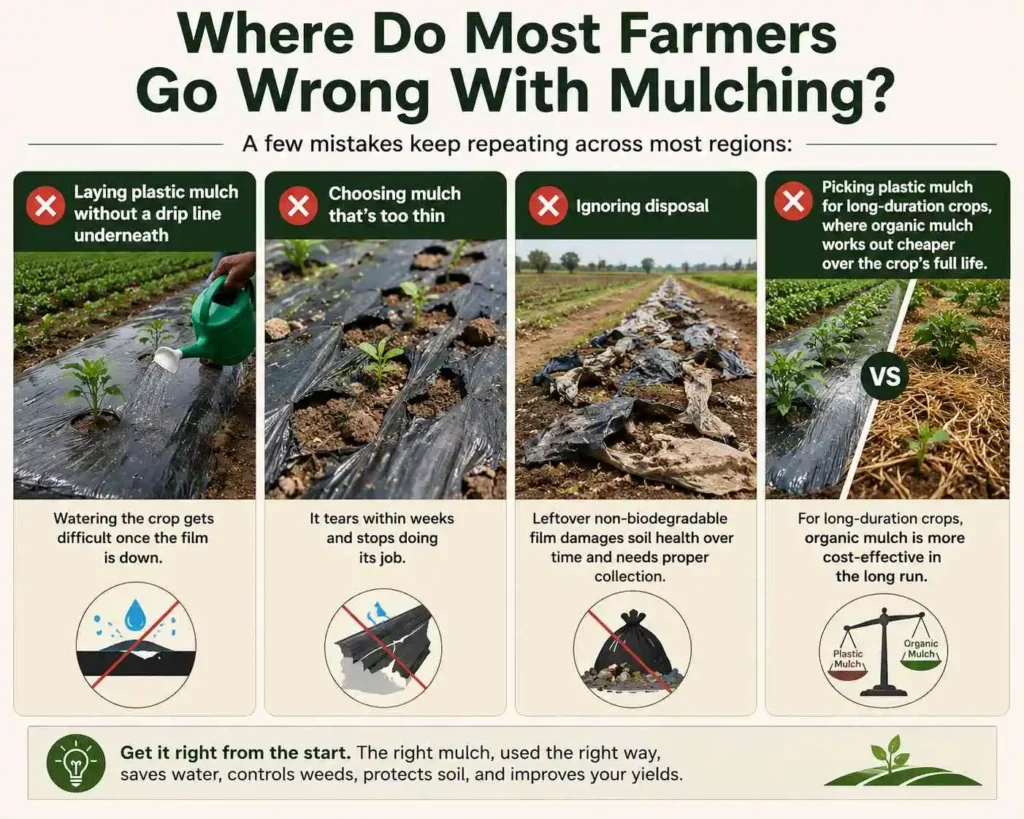 Where Do Most Farmers Go Wrong With Mulching?