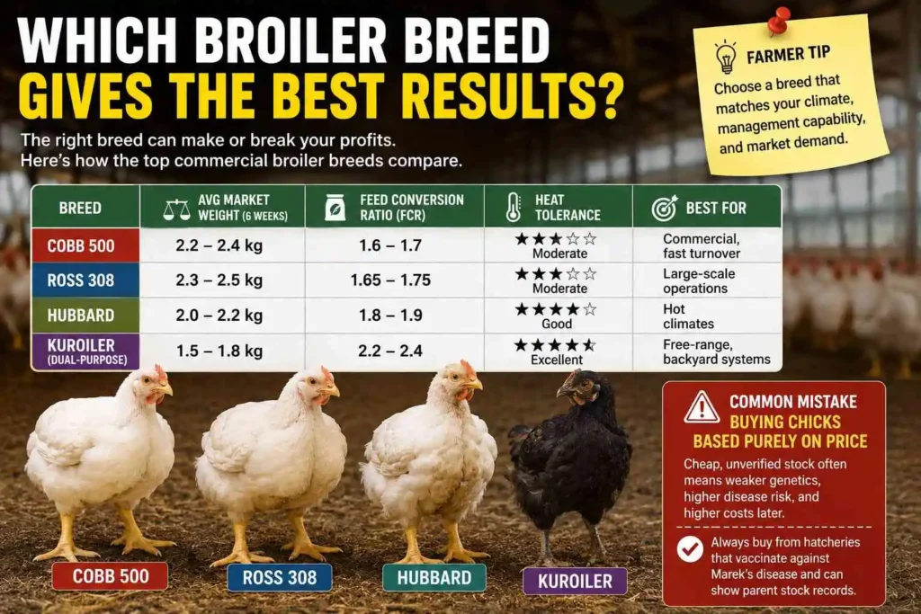 Which Broiler Breed Gives the Best Results?