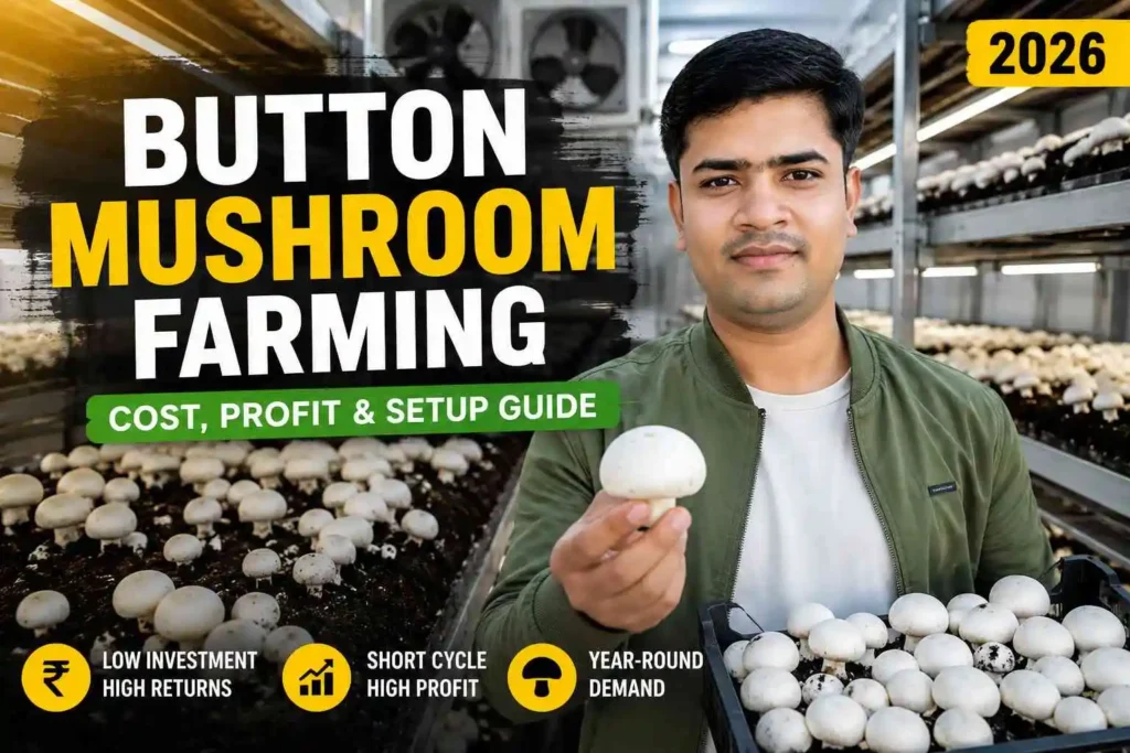 Button Mushroom Farming