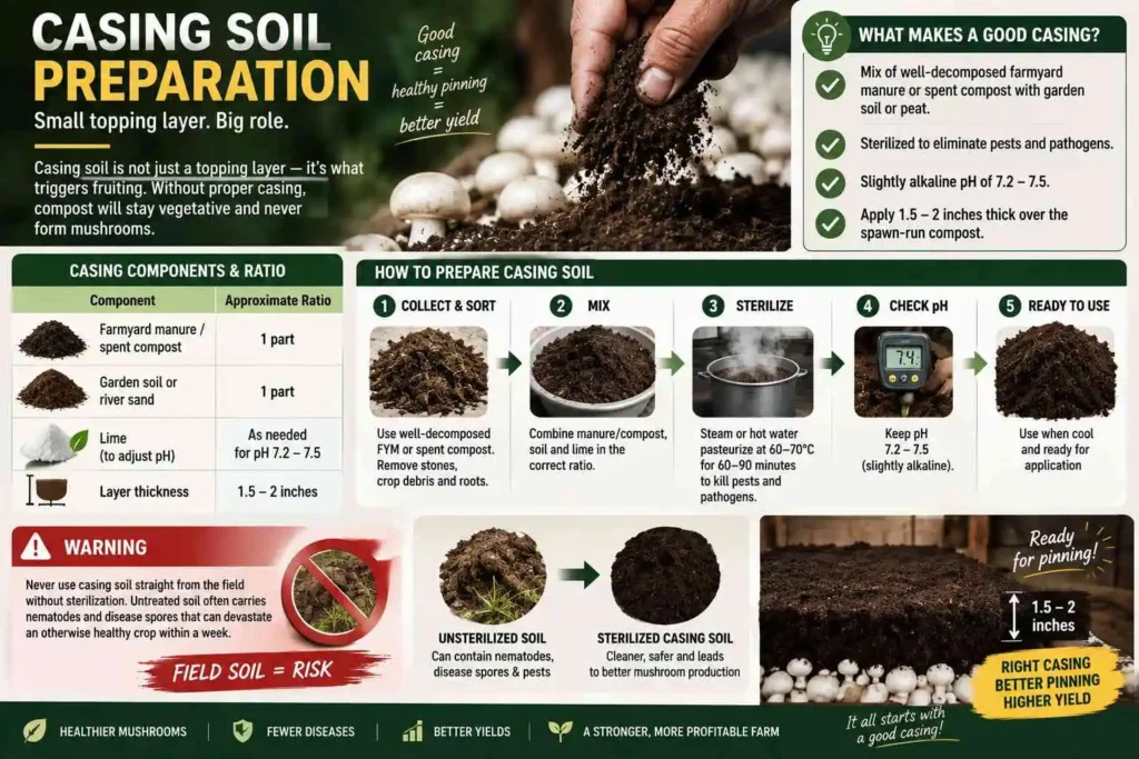 Casing Soil Preparation