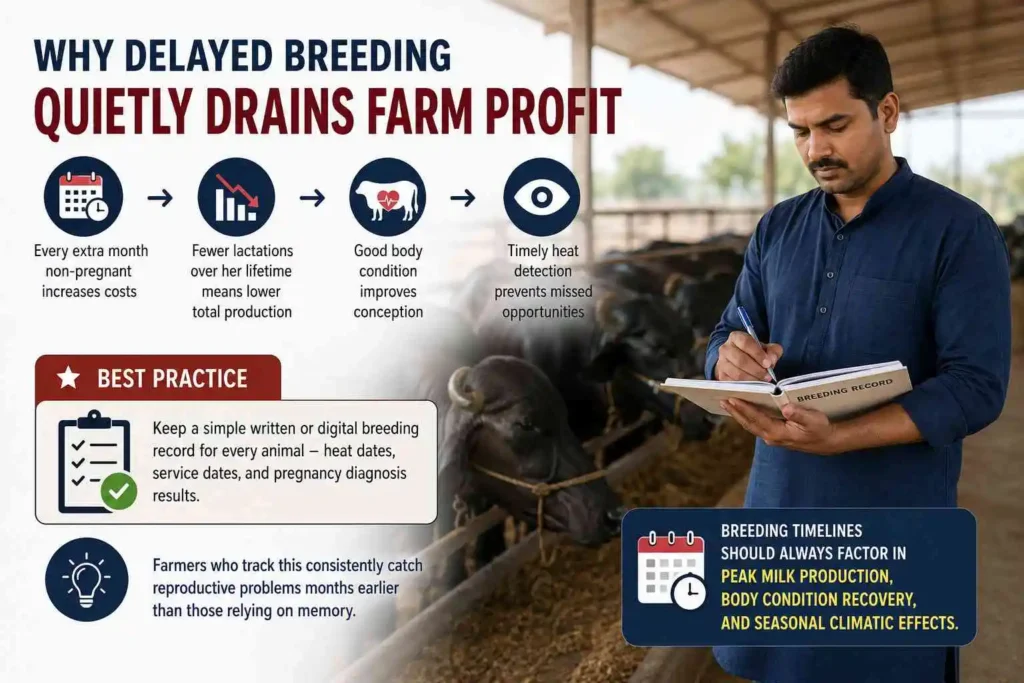 Why Delayed Breeding Quietly Drains Farm Profit