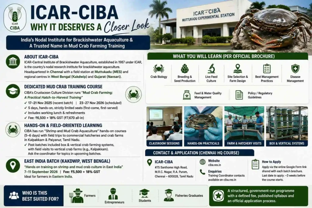 ICAR-CIBA — Why It Deserves a Closer Look