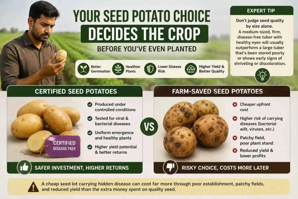Why Your Seed Potato Choice Decides the Crop Before You've Even Planted