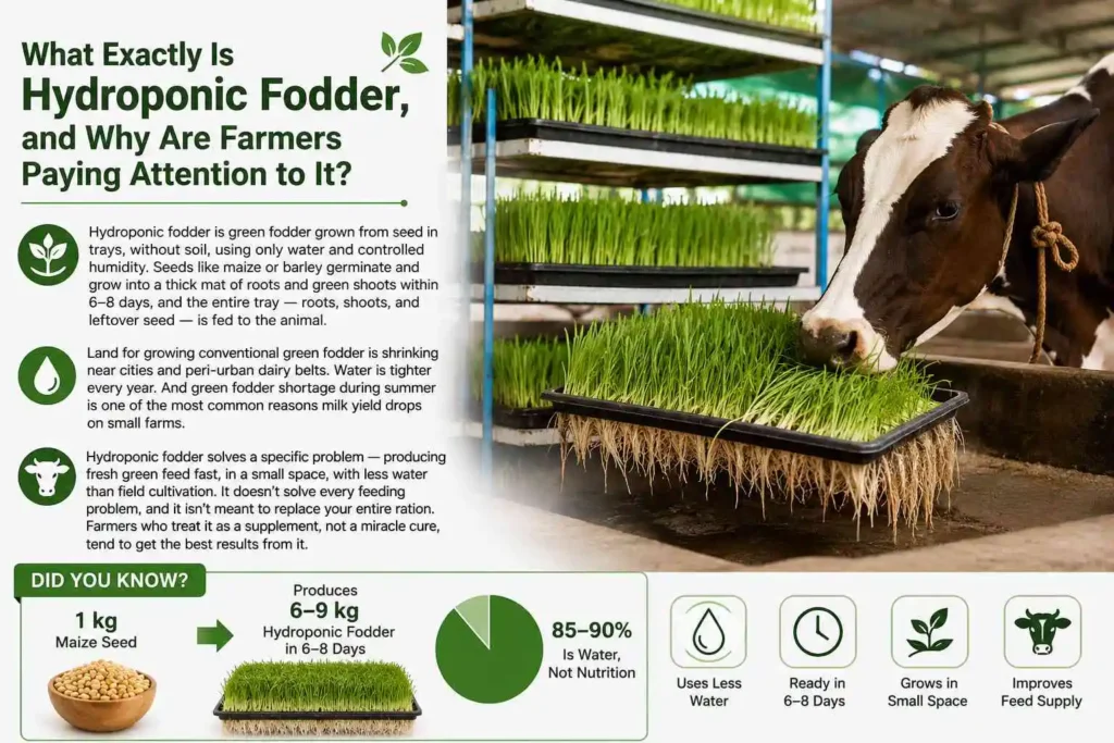 What Exactly Is Hydroponic Fodder, and Why Are Farmers Paying Attention to It?