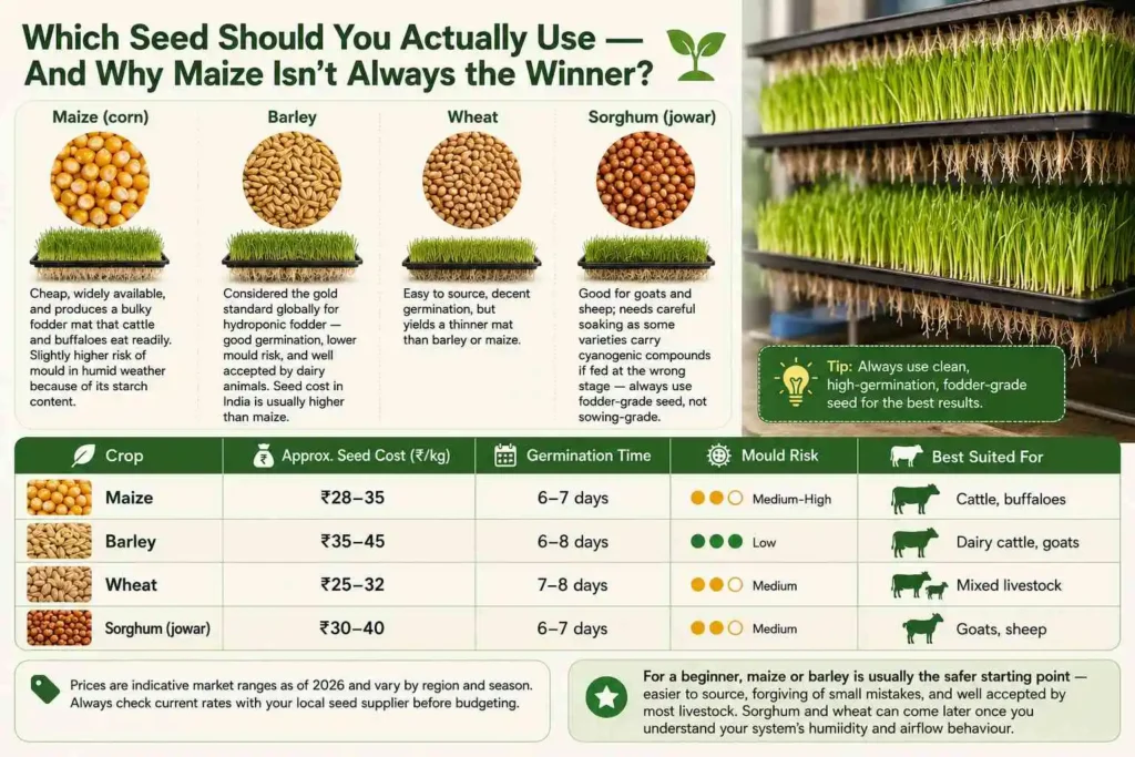 Which Seed Should You Actually Use — And Why Maize Isn't Always the Winner?