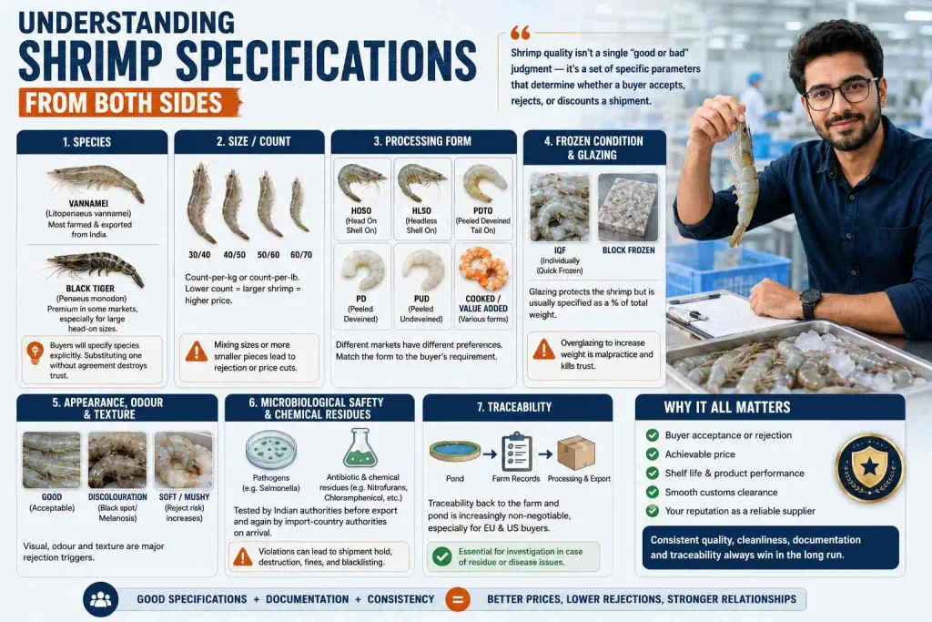 Understanding Shrimp Specifications From Both Sides