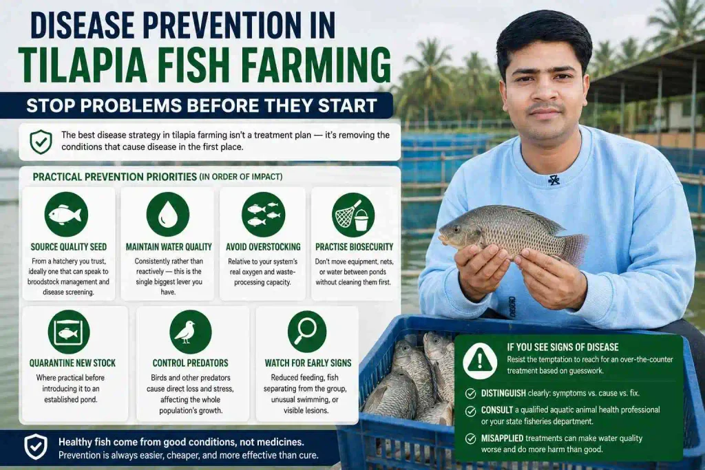Disease Prevention in Tilapia Fish Farming: Stop Problems Before They Start