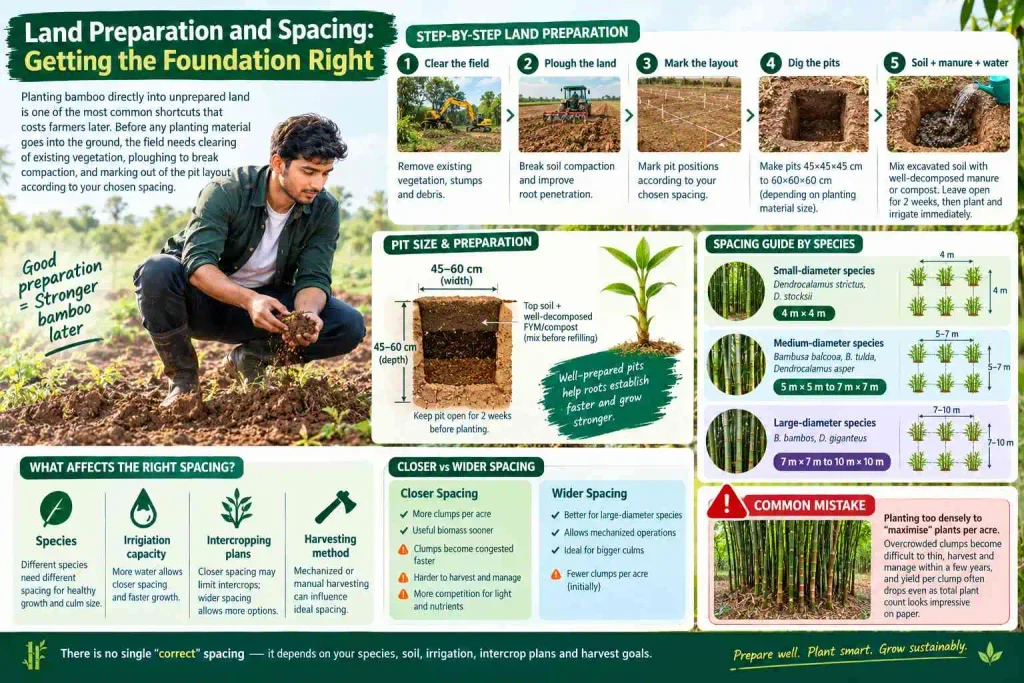 Land Preparation and Spacing: Getting the Foundation Right