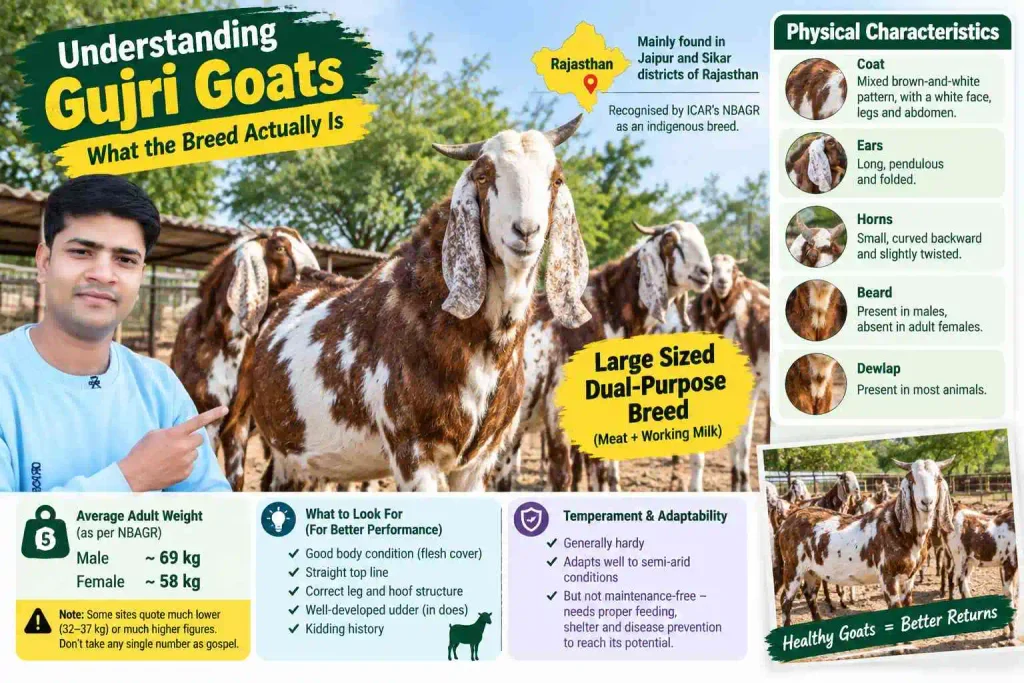 Understanding Gujri Goats: What the Breed Actually Is
