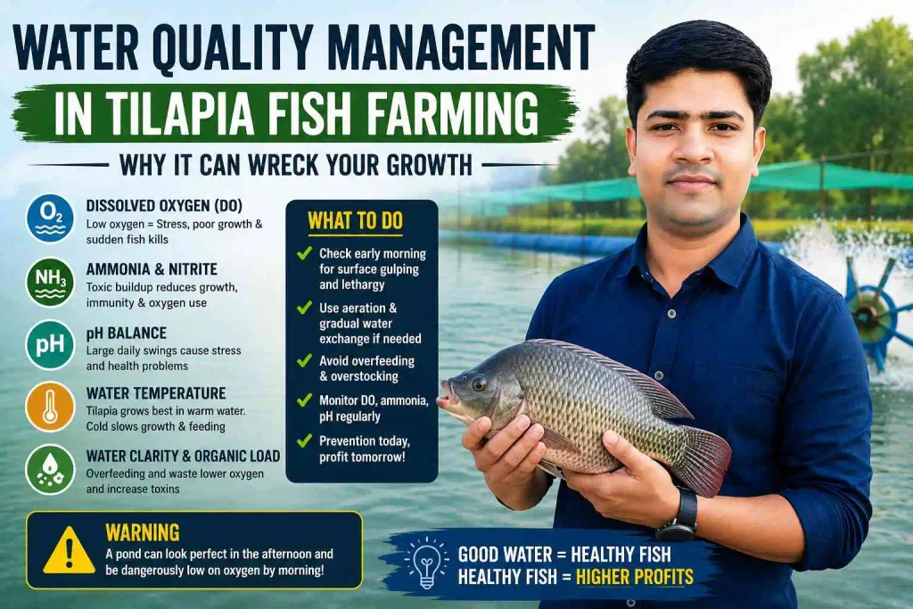 Water Quality Management in Tilapia Fish Farming: Why It Can Wreck Your Growth