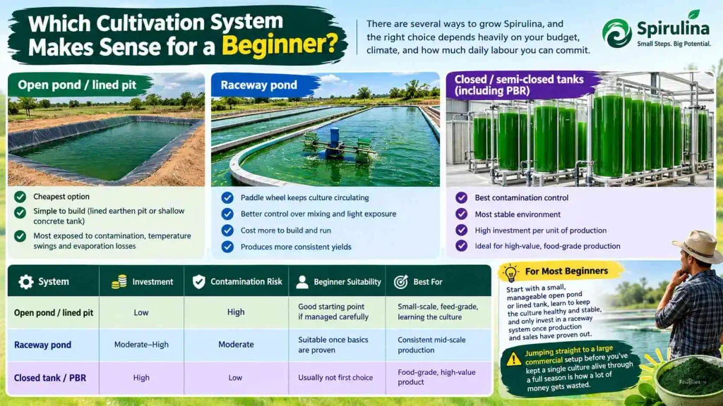 Which Cultivation System Makes Sense for a Beginner?