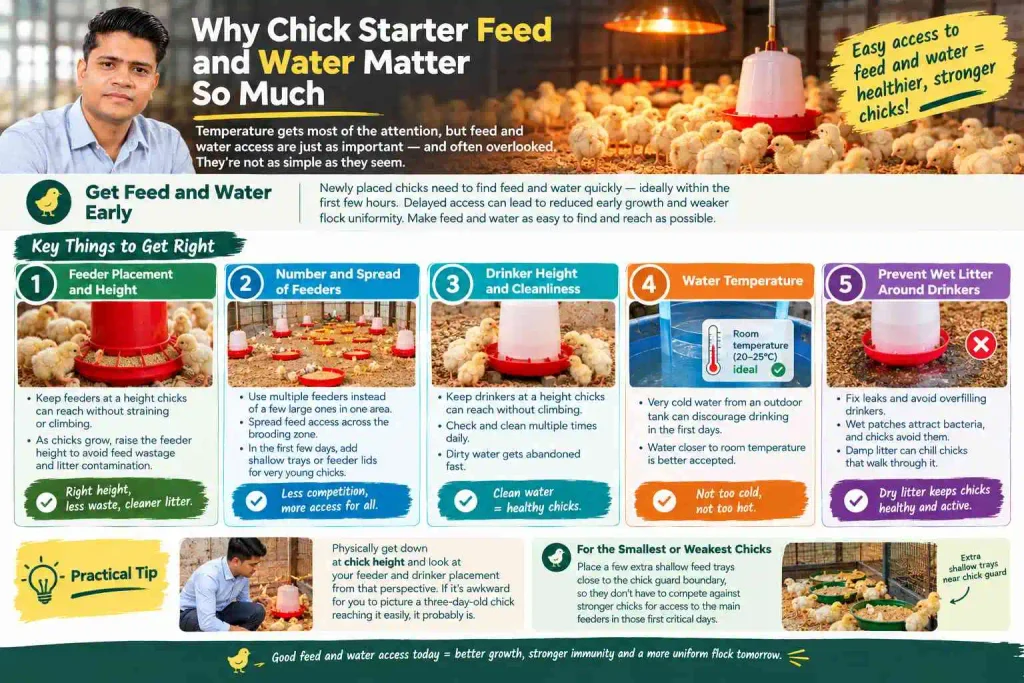 Why Chick Starter Feed and Water Matter So Much