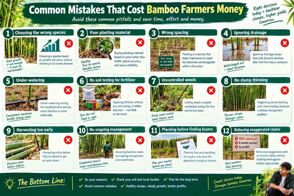 Common Mistakes That Cost Bamboo Farmers Money