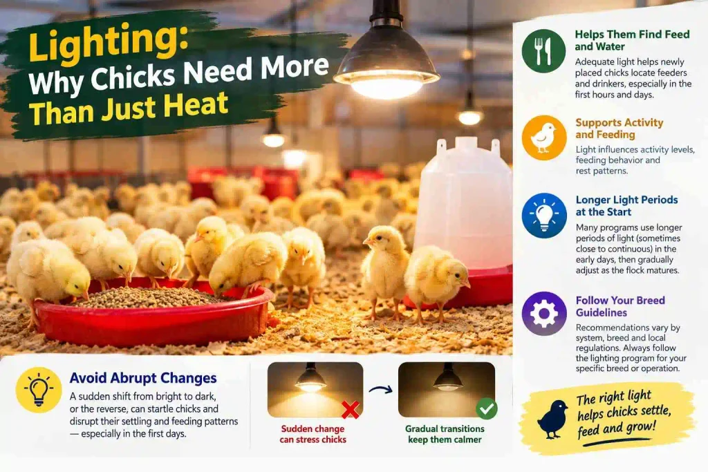 Lighting: Why Chicks Need More Than Just Heat