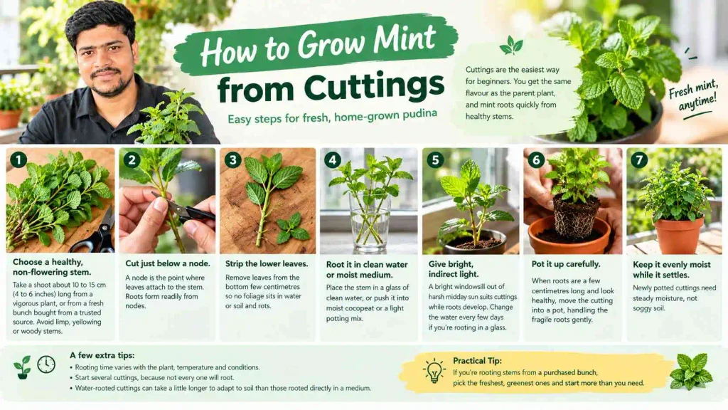 Is It Better to Grow Mint from Cuttings or Seeds?