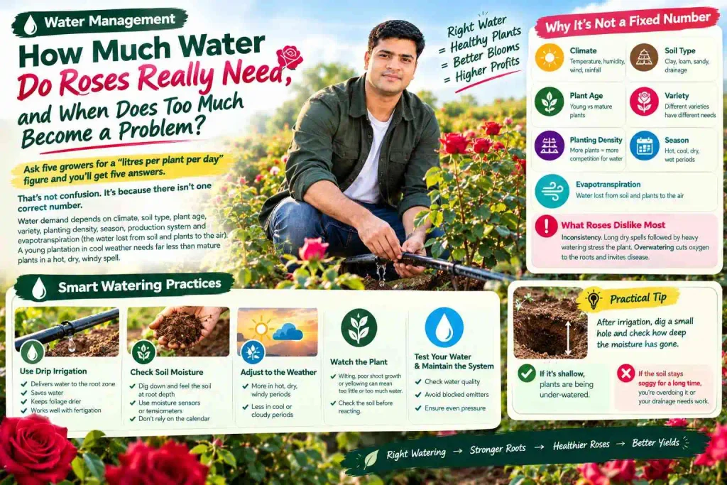 How Much Water Do Roses Really Need, and When Does Too Much Become a Problem?